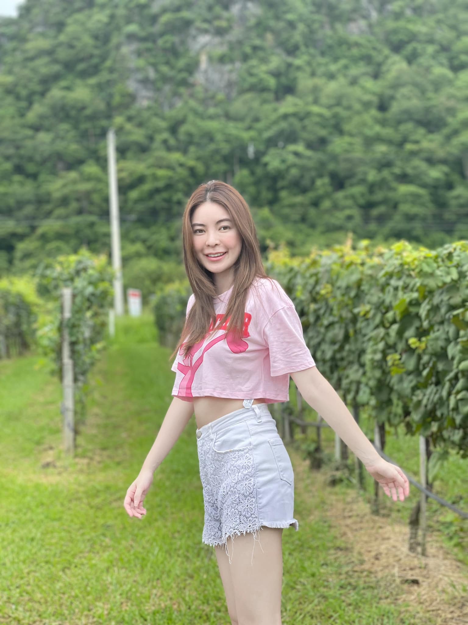 เอวา ปวรวรรณ แจกวาร์ป แฟนหนุ่ม my mate nate สาวหมวย น่ารัก 11