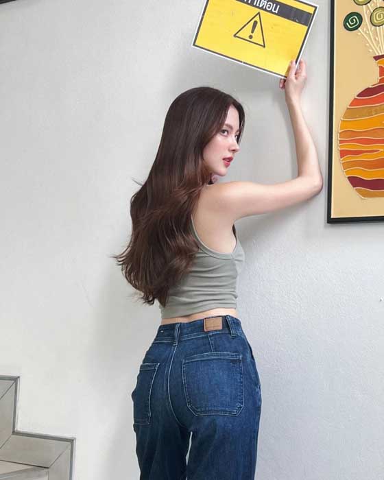 Baifern Pimchanok น้อง ใบเฟิร์น พิมพ์ชนก แจกวาร์ป นางแบบ นักแสดง 19