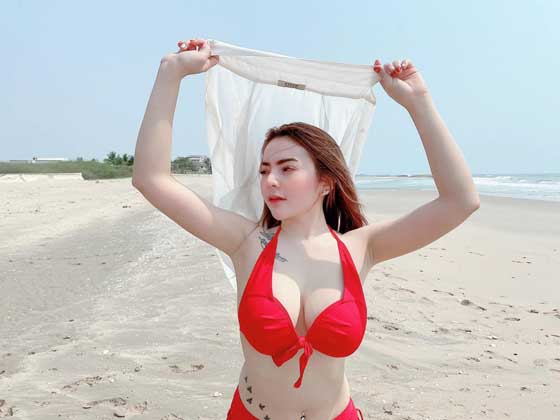Parewa น้อง แพรวา เปิดวาร์ป สาวสวย ถ่ายแบบ ชุดว่ายน้ำ แซ่บเวอร์ 14