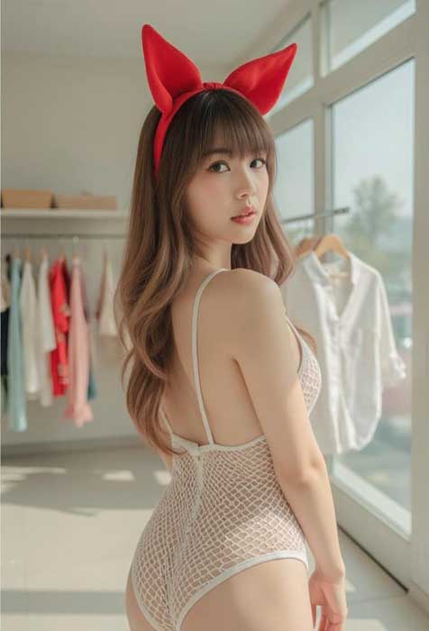 Abhisara น้อง พีชชี่ เปิดวาร์ป นางแบบ เซ็กซี่ อกใหญ่ โอนลี่แฟน 18+ 6