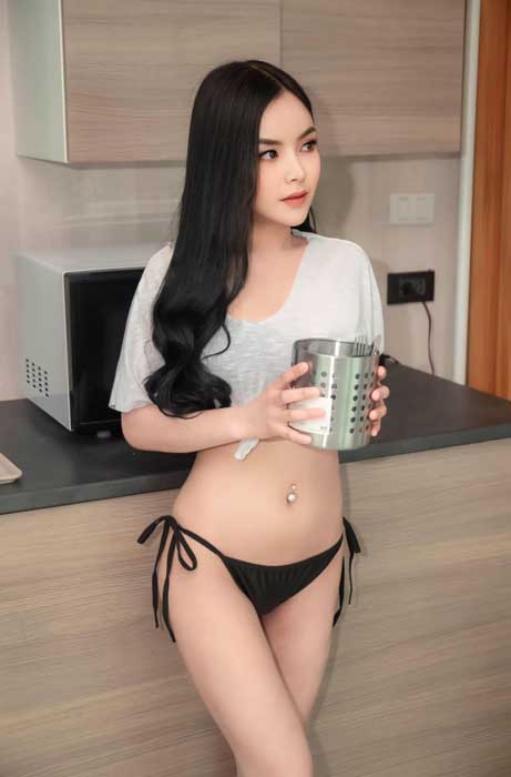 Theerawan น้อง ขวัญ สาวสวย ตัวเล็ก อกฟู โอนลี่แฟน ตัวท็อป 18+ 16