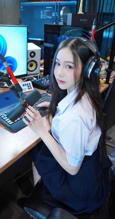 Buu น้อง บิว สาวสวย นักสตรีมเมอร์ ดาวติ๊กต๊อก เซ็กซี่ เน็ตไอดอล ตัวท็อป 13