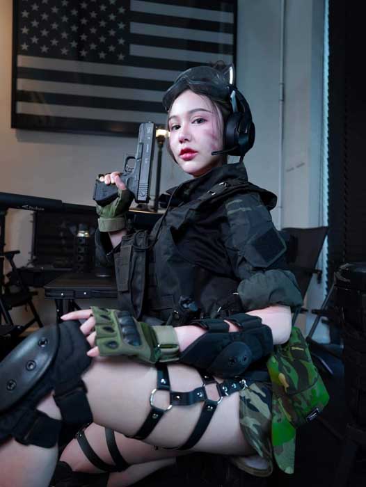 Buu น้อง บิว สาวสวย นักสตรีมเมอร์ ดาวติ๊กต๊อก เซ็กซี่ เน็ตไอดอล ตัวท็อป 25