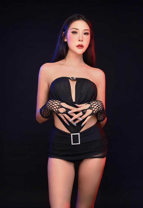 monthiya น้อง ชมพู่ นางแบบ พริตตี้ เน็ตไอดอล อินฟลู ดาวติ๊กต๊อก 18+ 14