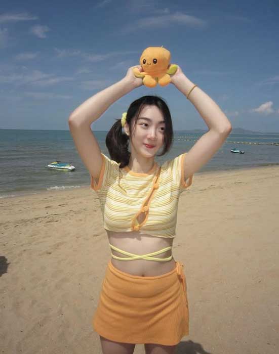 ppangchn เปิดวาร์ป น้อง แป้ง นางแบบ สวยเซ็กซี่ ดาวติ๊กต๊อก โซเซียล 24