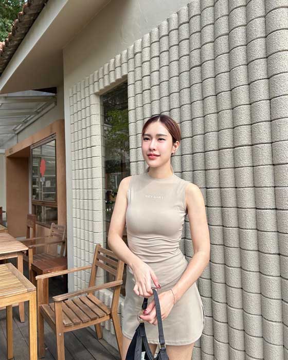 khunppor เปิดวาร์ป น้อง ปอ สาวสวย เน็ตไอดอล ดาวติ๊กต๊อก สวยแซ่บ อกโต 19