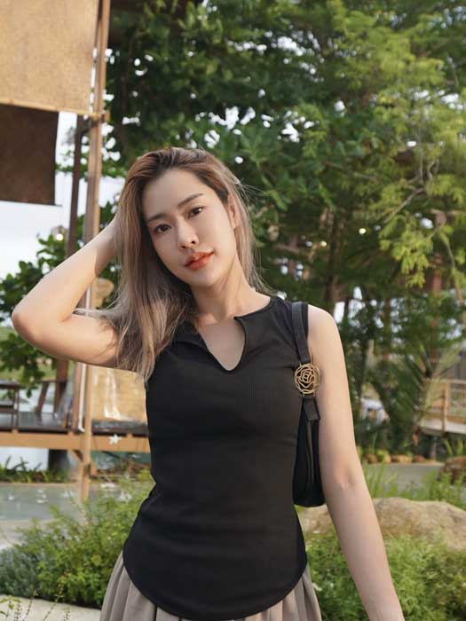 khunppor เปิดวาร์ป น้อง ปอ สาวสวย เน็ตไอดอล ดาวติ๊กต๊อก สวยแซ่บ อกโต 22