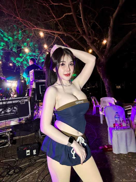 netsupawan เปิดวาร์ป น้อง รถเมล์ สาวสวย นักร้อง หุ่นเอ็กซ์ ผิวขาว อกโต 22